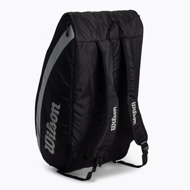Wilson RF Team 12PK borsa da tennis nera WR8005601 2