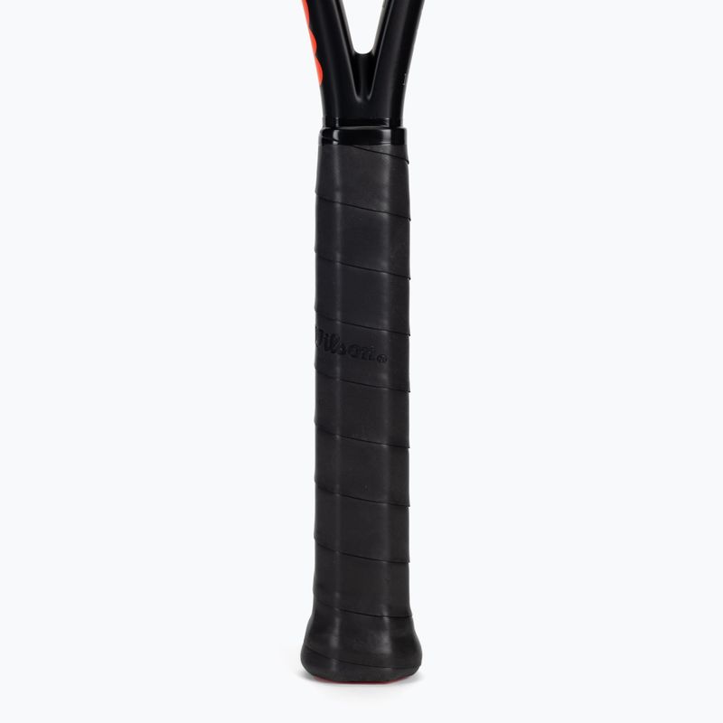 Racchetta da tennis Wilson Burn 100Ls V4.0 nero e arancio WR044910U 4
