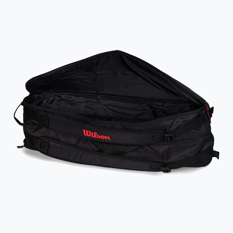 Wilson Tour 6 PK borsa da tennis nera WR8011301 4