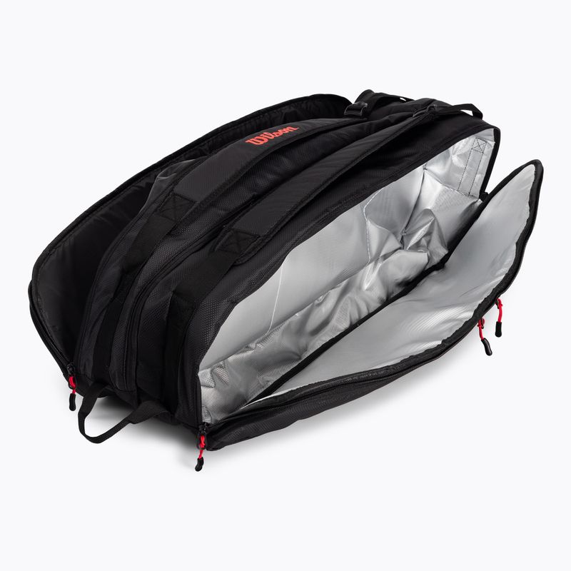 Wilson Tour 12 PK borsa da tennis nera WR8011201 6