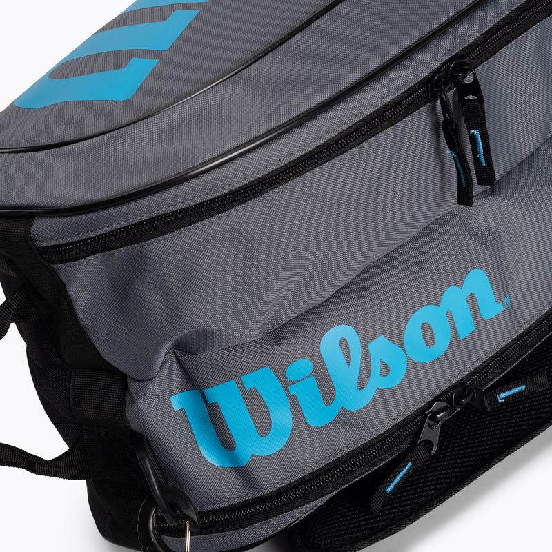 Wilson Team 6PK borsa da tennis blu WR8009802 5