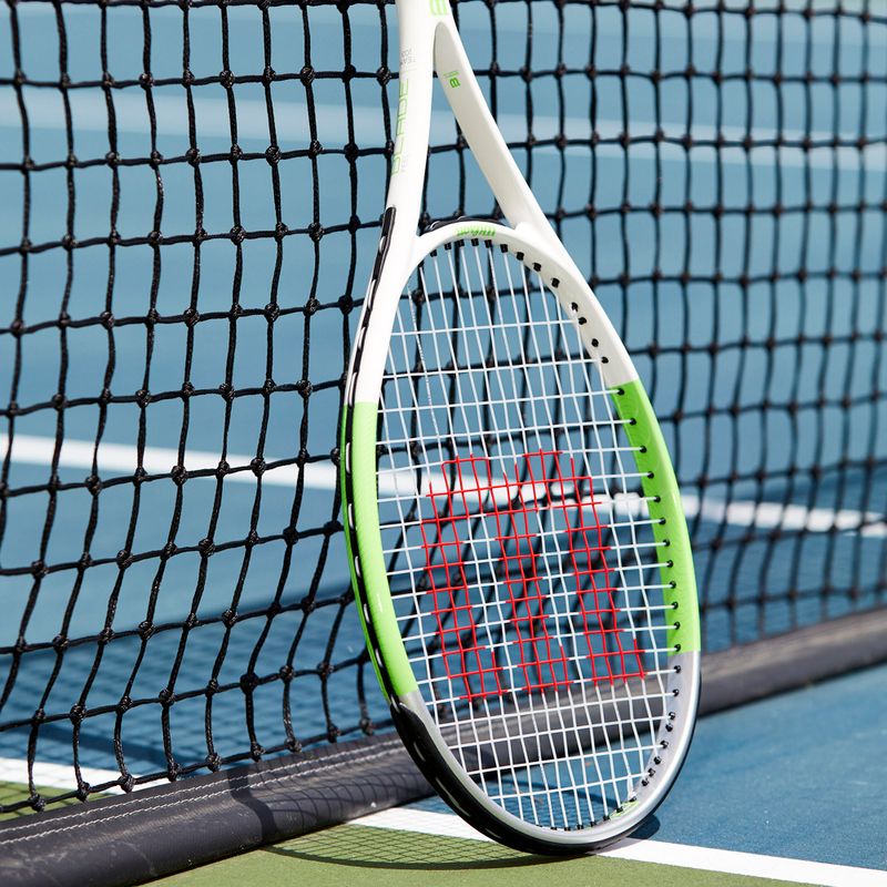 Racchetta da tennis Wilson Blade Feel Team 103 bianco WR054810U 7