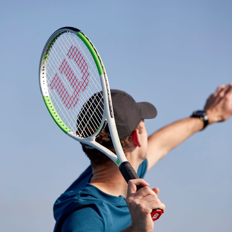 Racchetta da tennis Wilson Blade Feel Team 103 bianco WR054810U 9