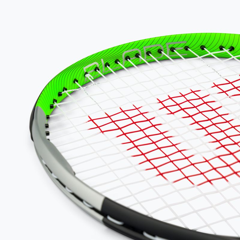 Racchetta da tennis Wilson Blade Feel 100 nero WR054510U 6