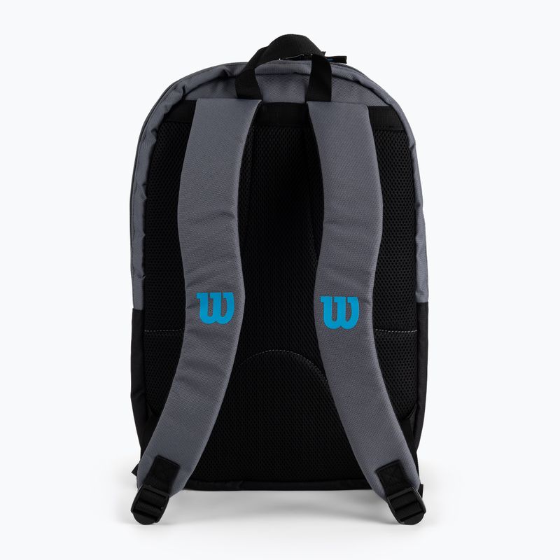 Zaino da tennis Wilson Team grigio-blu WR8009902 2