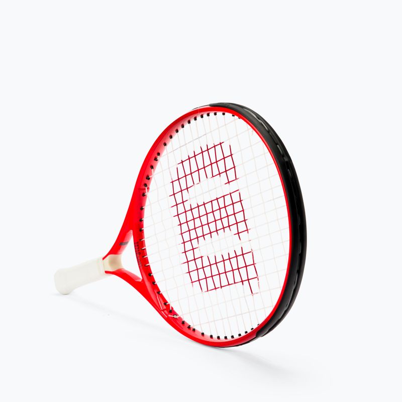 Racchetta da tennis Wilson per bambini Roger Federer 21 Half Cvr rosso WR054110H+ 2