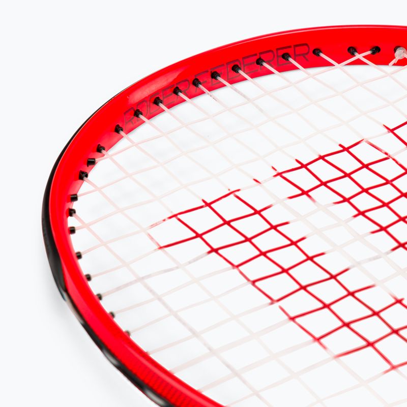 Racchetta da tennis Wilson per bambini Roger Federer 21 Half Cvr rosso WR054110H+ 6