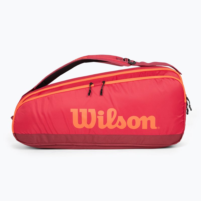 Borsa da tennis Wilson Tour 12 Pack maroon WR8011202001