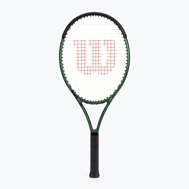 Racchetta da tennis Wilson Blade 25 V8.0 per bambini nero-verde WR079310U