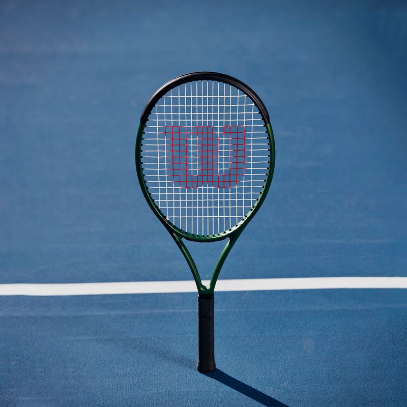 Racchetta da tennis Wilson Blade 25 V8.0 per bambini nero-verde WR079310U 7