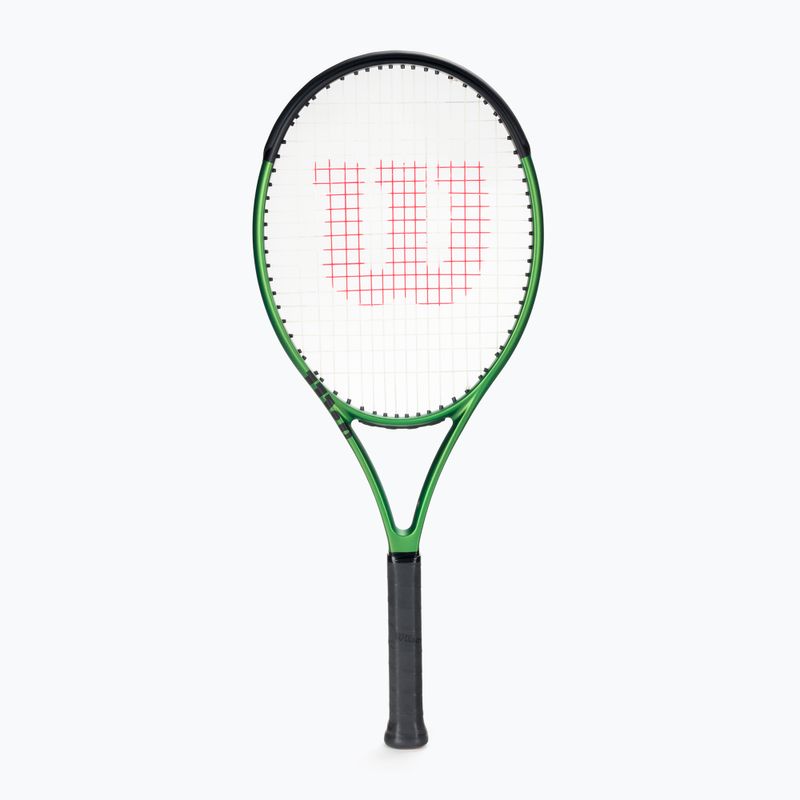 Racchetta da tennis Wilson Blade 26 V8.0 per bambini nero-verde WR079210U