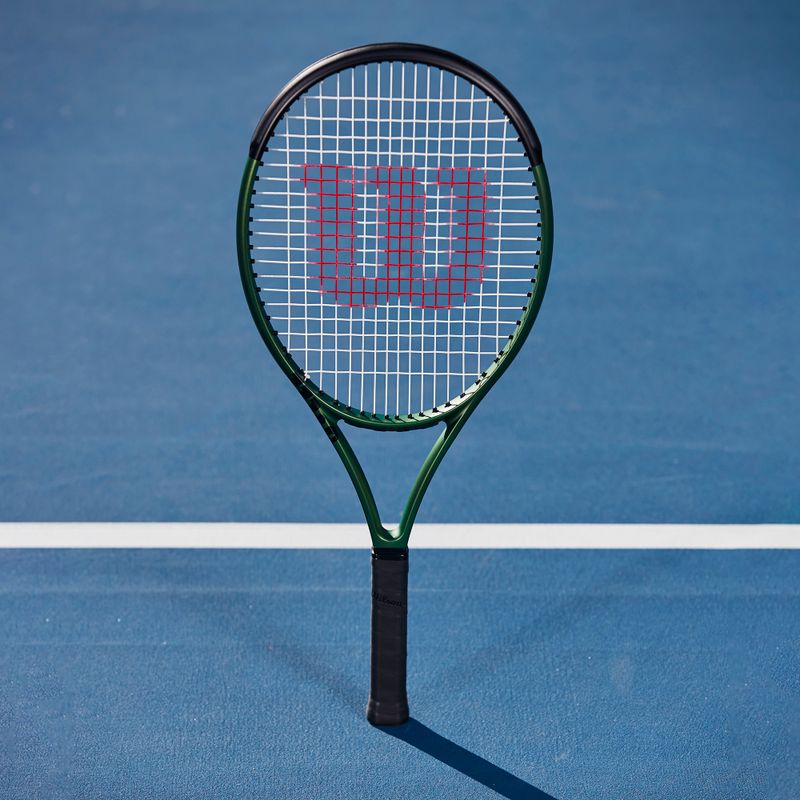 Racchetta da tennis Wilson Blade 26 V8.0 per bambini nero-verde WR079210U 7
