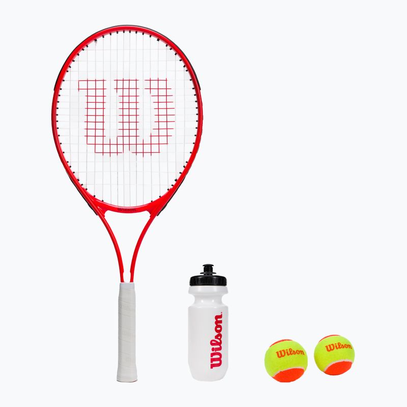 Wilson Roger Federer Set di partenza per bambini 25 rosso WR082910F