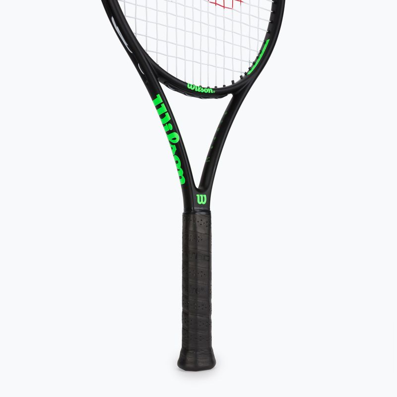 Racchetta da tennis Wilson Blade Feel 103 nero-verde WR083310U 4