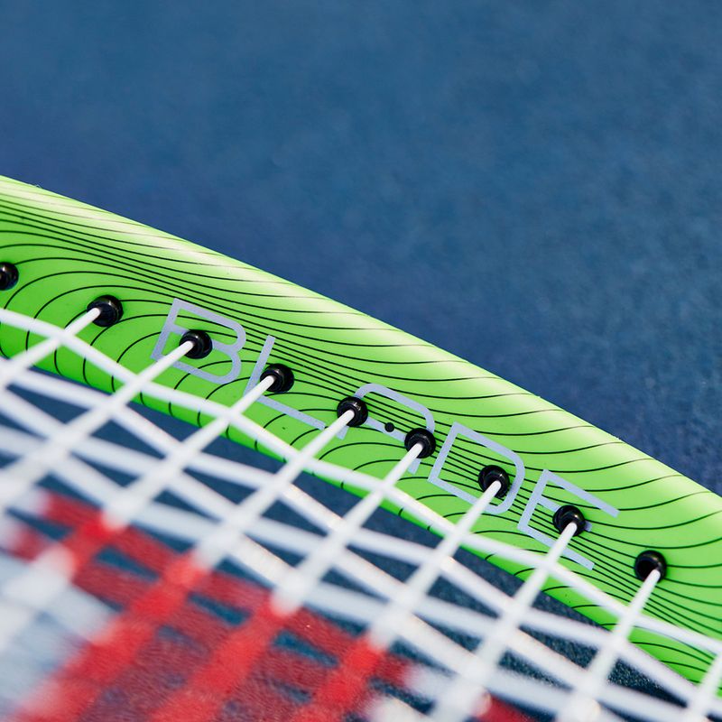 Racchetta da tennis Wilson Blade Feel 103 nero-verde WR083310U 12