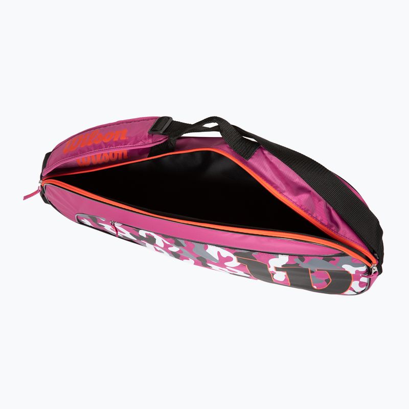 Borsa da tennis per bambini Wilson Junior Racketbag viola WR8017803001 6