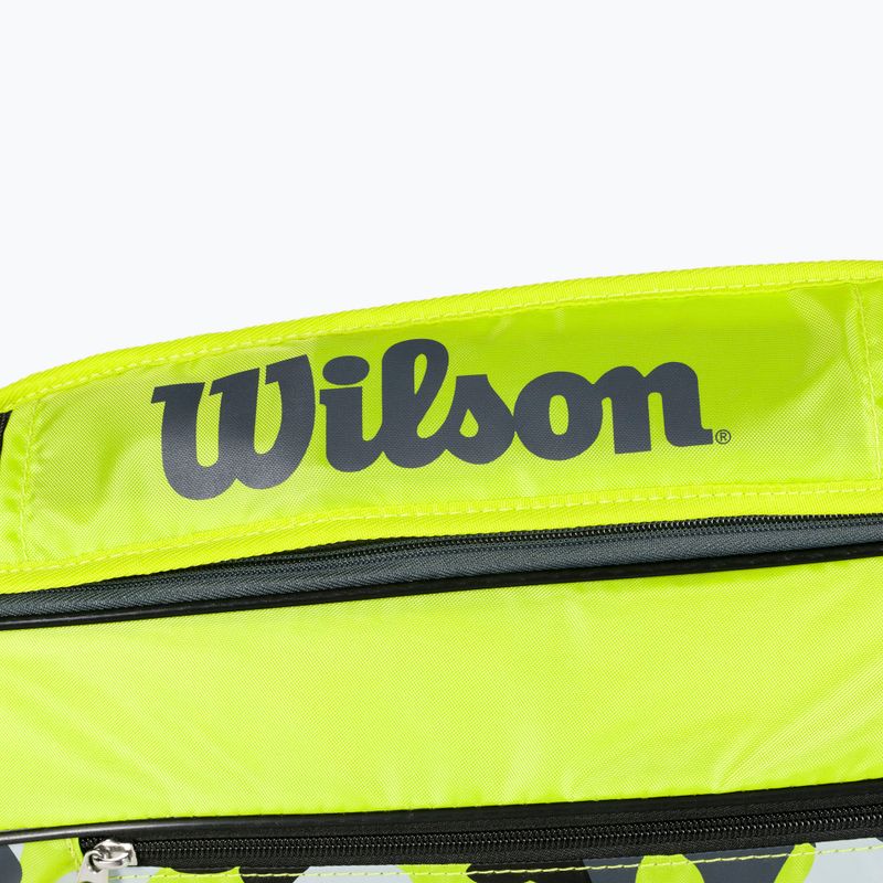 Borsa da tennis per bambini Wilson Junior Racketbag giallo WR8017802001 3