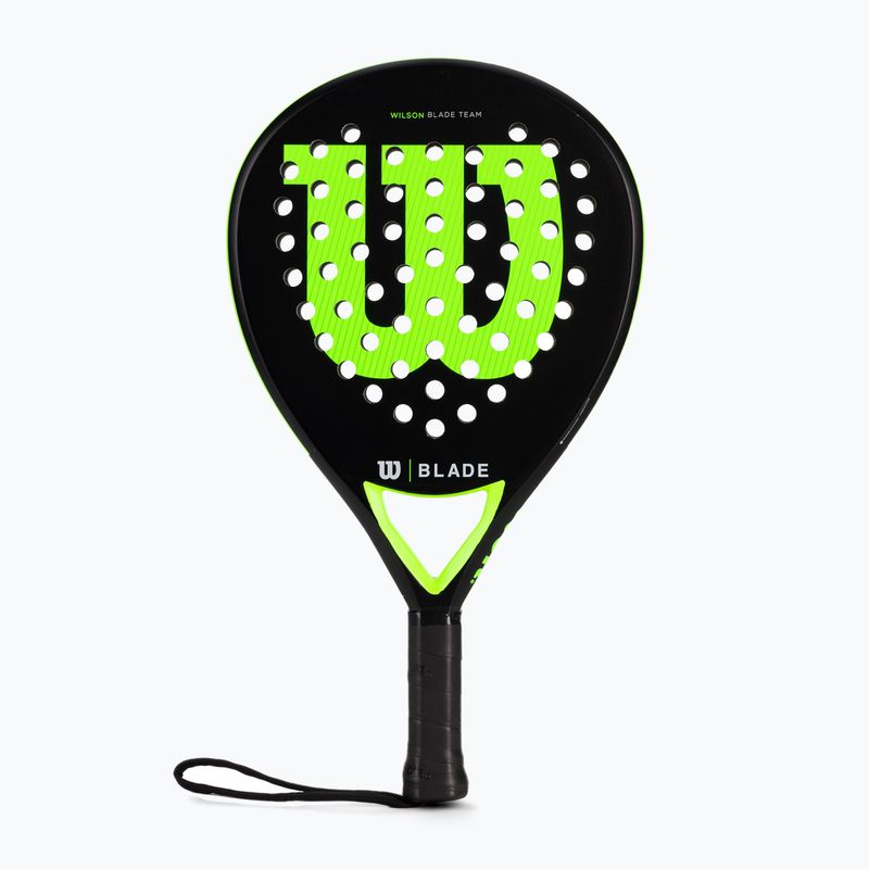Racchetta Wilson Blade Team V2 Padel nero-verde WR067411U2