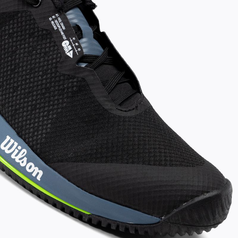 Scarpe da tennis da uomo Wilson Kaos Swift nero WRS328970 7