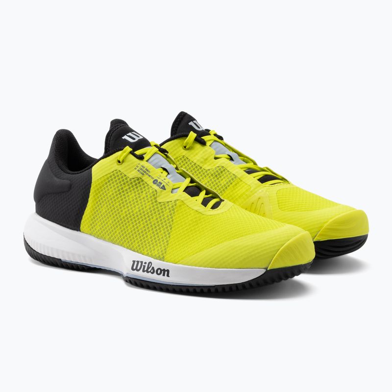 Scarpe da tennis da uomo Wilson Kaos Swift giallo WRS328980 5