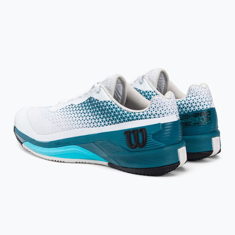 Wilson Rush Pro 4.0 Clay scarpe da tennis uomo blu e bianco WRS329290 3