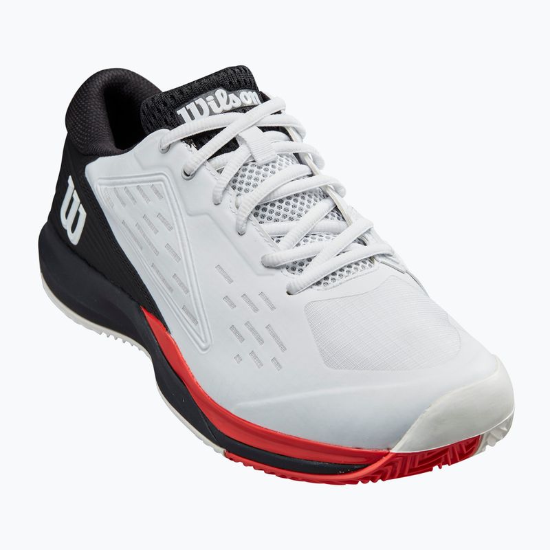 Scarpe da tennis Wilson Rush Pro Ace Clay da uomo, bianco e nero WRS329520 11