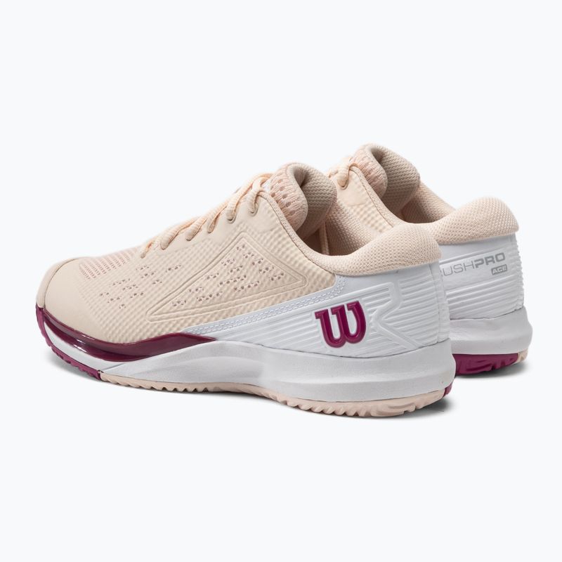 Scarpe da tennis da donna Wilson Rush Pro Ace W rosa chiaro WRS328730 3