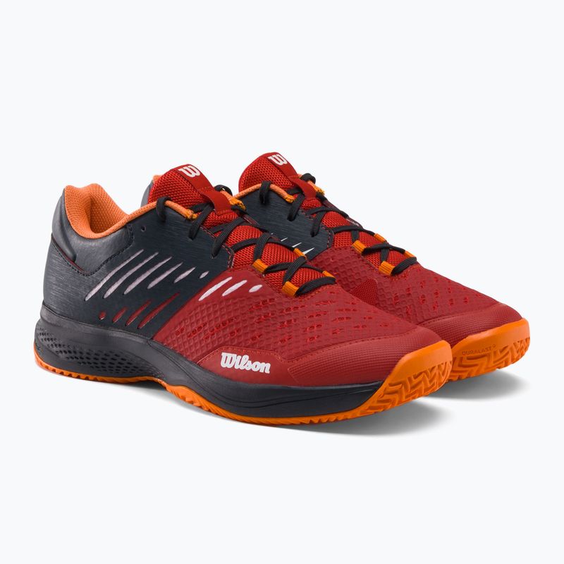 Scarpe da tennis da uomo Wilson Kaos Comp 3.0 rosso WRS328770 5