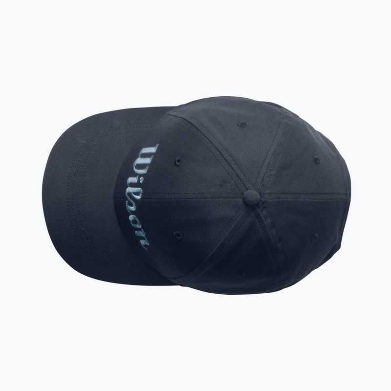 Cappello Wilson Script Twill da uomo blu navy WRA788607 8