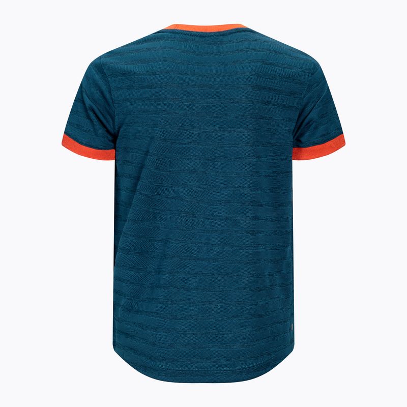 Maglietta da tennis Wilson Competition Crew II bambino blu WRA807203 2
