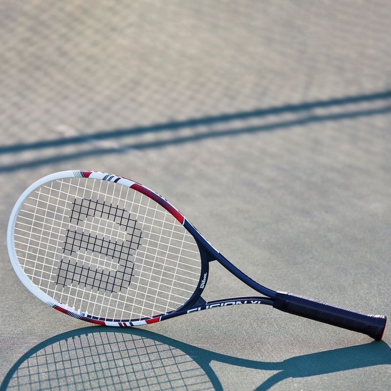 Racchetta da tennis Wilson Fusion XL nero/rosso/bianco 7