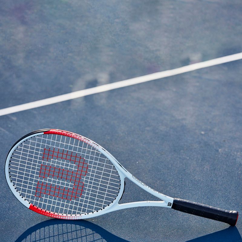 Racchetta da tennis Wilson Pro Staff Precision Team 103 rosso e bianco WR080510U 9