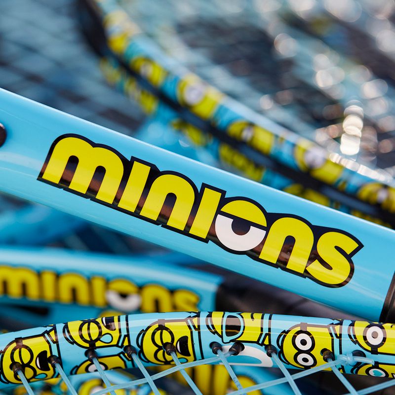 Racchetta da tennis per bambini Wilson Minions 2.0 Jr 21 blu/giallo WR097110H 12