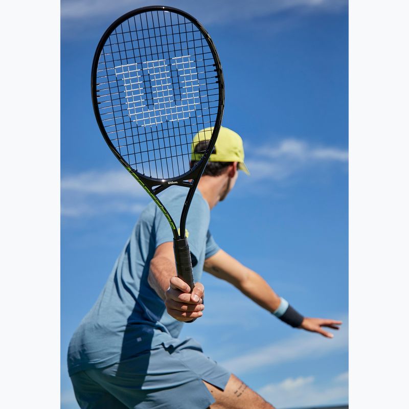 Racchetta da tennis Wilson Aggressor 112 nero-verde WR087510U 14