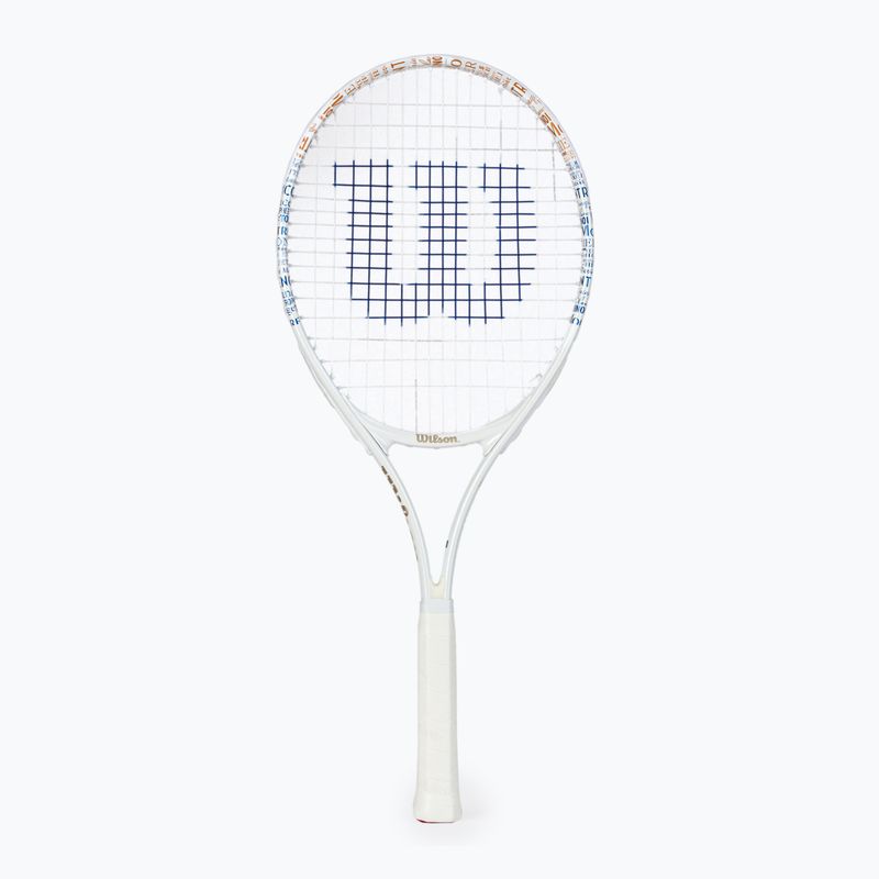 Set da tennis Wilson Roland Garros Elite 25 per bambini, arancione e bianco WR086810F 2