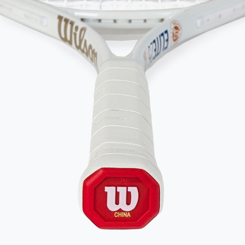 Set da tennis Wilson Roland Garros Elite 25 per bambini, arancione e bianco WR086810F 4