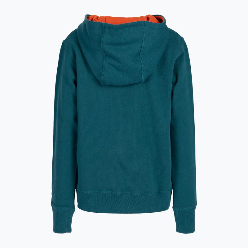 Felpa con cappuccio Wilson Tennis Script Cotton PO da bambino blu WRA769219 2