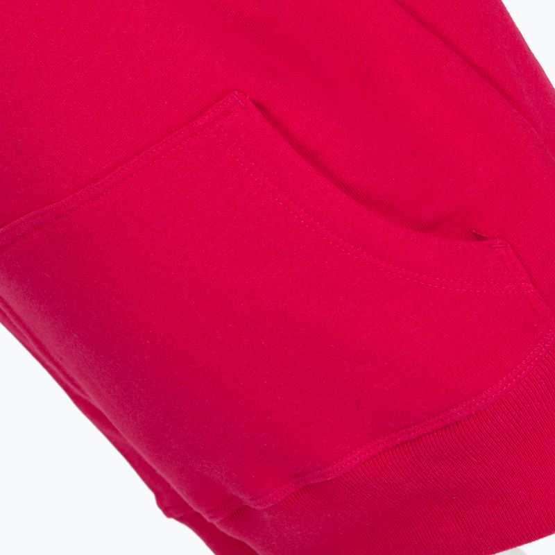 Felpa Wilson Tennis Script Cotton PO da bambino con cappuccio rosa WRA769221 4
