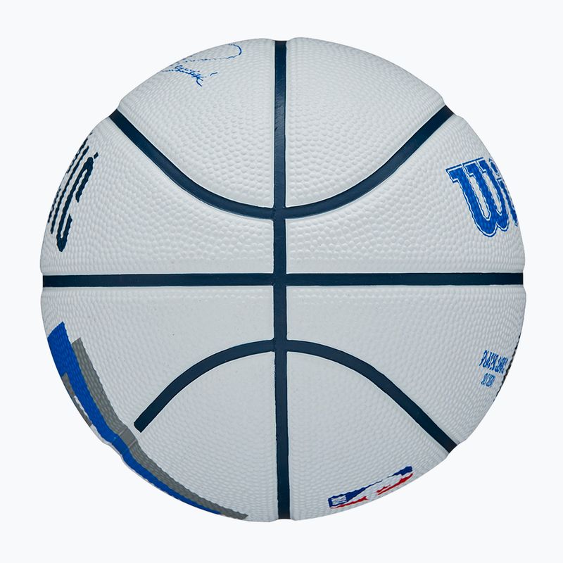 Pallacanestro da bambino Wilson NBA Player Icon Mini Luka bianco taglia 3 5