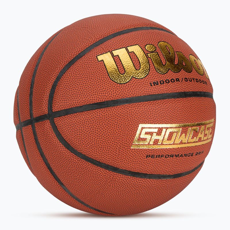 Wilson Showcase Comp Pallacanestro arancione taglia 6 2
