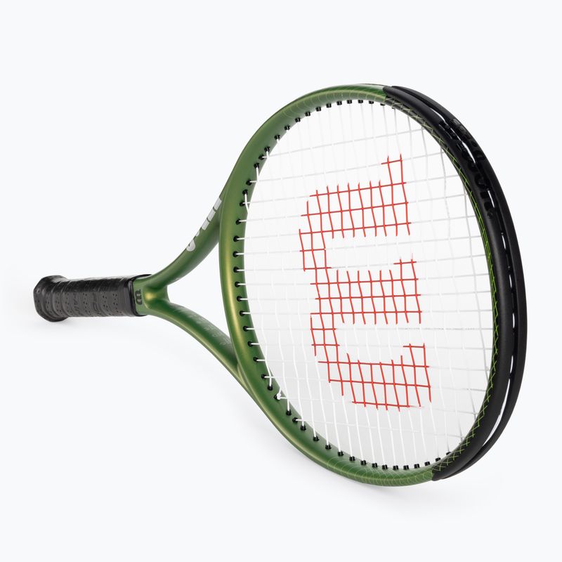 Racchetta da tennis Wilson Blade Feel 100 verde WR117410 2