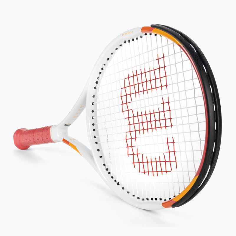 Racchetta da tennis Wilson Six One rossa e bianca WR125010 2