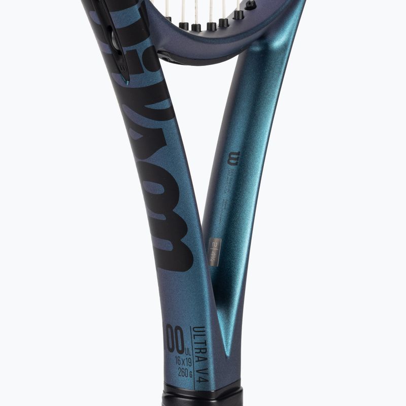 Racchetta da tennis Wilson Ultra 100UL V4.0 blu-viola WR108510 4