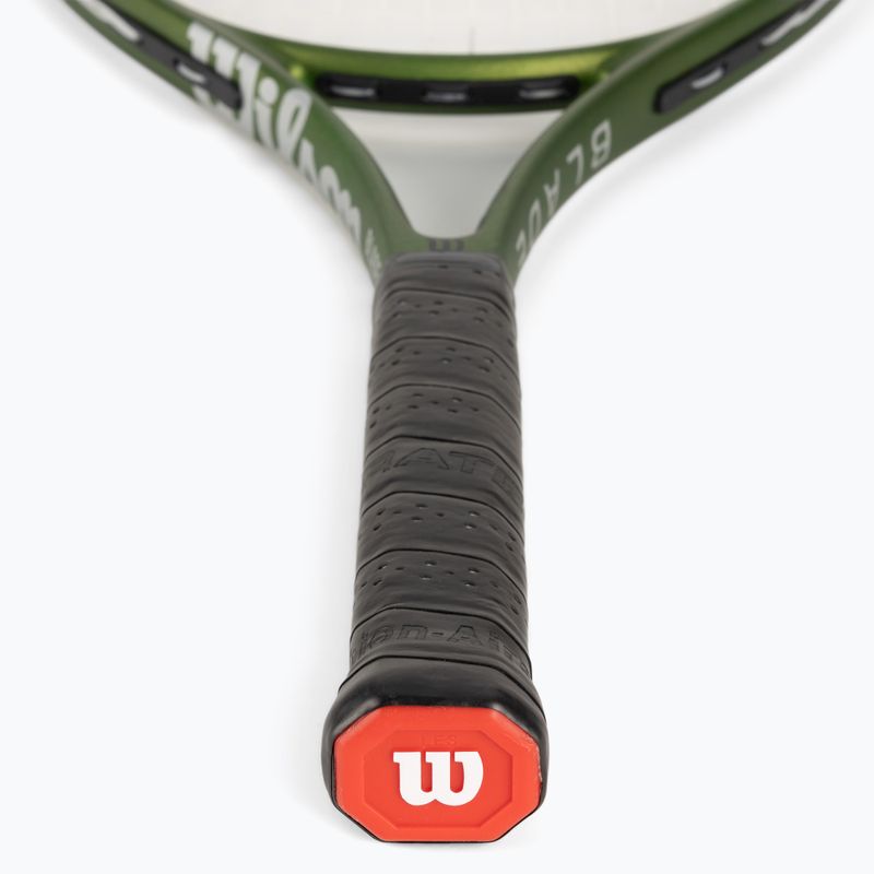 Racchetta da tennis per bambini Wilson Blade Feel Comp 25 verde WR125310U 3