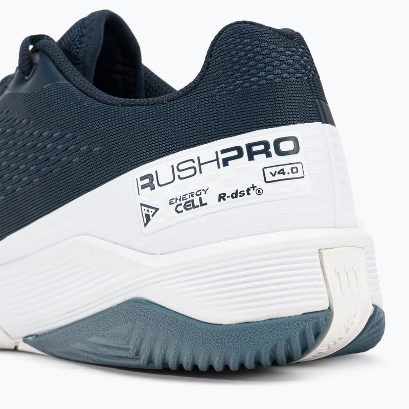 Scarpe da tennis da uomo Wilson Rush Pro 4.0 blu navy WRS330650 10