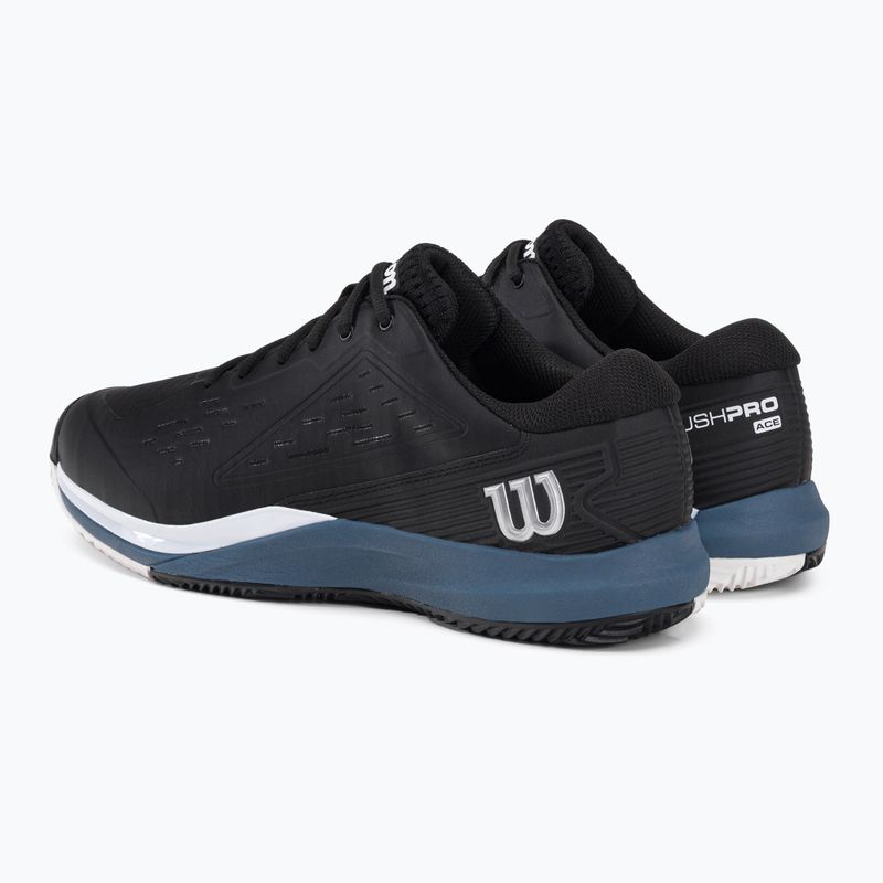 Scarpe da tennis Wilson Rush Pro Ace Clay uomo nero WRS331240 4