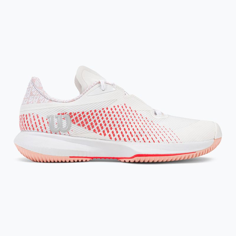 Scarpe da tennis da donna Wilson Kaos Swift 1.5 W bianco e rosso WRS331040 2
