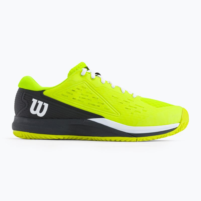 Scarpe da tennis Wilson Rush Pro Ace Safety Jr bambino nero e giallo WRS331140 2