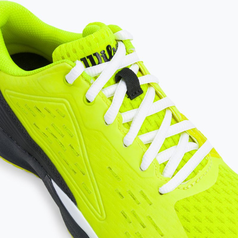 Scarpe da tennis Wilson Rush Pro Ace Safety Jr bambino nero e giallo WRS331140 7