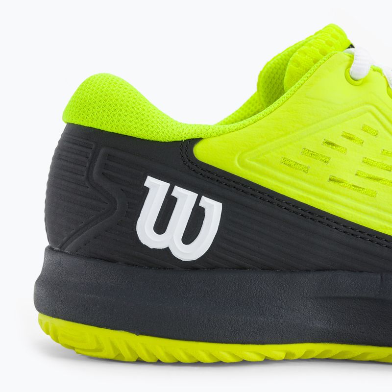 Scarpe da tennis Wilson Rush Pro Ace Safety Jr bambino nero e giallo WRS331140 9